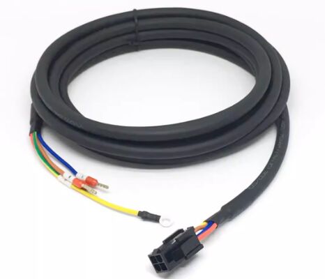 Schneider LXM23 Servo Motor Connector with Moog Gender and Silver Gold-Plated Pins for Industrial Automation