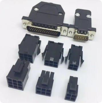 Delta B2/B3 Servo Motor Connector with 1000V Voltage Rating, Silver/Gold Contact Plating for Industrial Automation