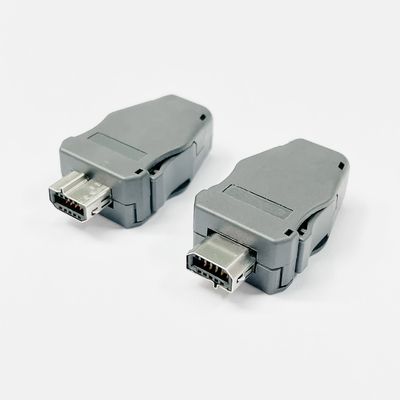 1000V Voltage Rating High Torque DC Servo Motor Connector with 4PIN 6PIN 8PIN 12PIN 17PIN Configurations for Industrial Automation