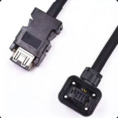 Applicable for Mitsubishi J3ENCBL3M-A1-LA2-H servo motors, small power encoder drag chain cable under 750W