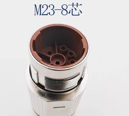 Domestic M23 connector compatible with Siemens S120 servo motor power supply cable 6-core 8-core connector 0LU00