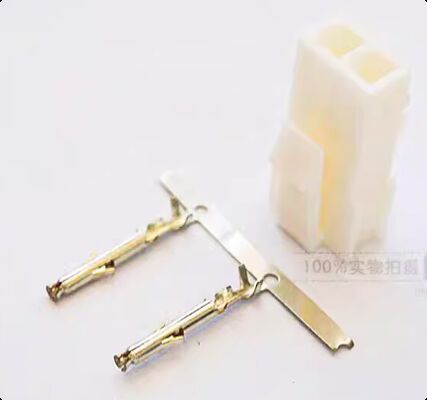 Moog ITT Servo Motor Connector 1000V Voltage Rating 2-Pin Brake Connector Metal/Plastic Construction for Panasonic Servo Plug