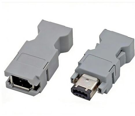 IEEE 1394 Connector SM-6P Male SM-6E Female 3E106-2230KV Base/Right-Angle Female Socket