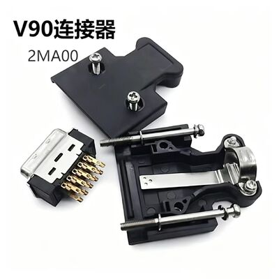 V90 Servo Motor Connector with 8pin 4PIN 6PIN 12PIN 17PIN Options Silver Pin Golded Pin for Panel or Cable Mount