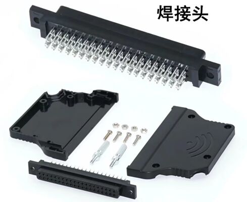 1000V Voltage Rating Servo Motor Connector with Crimp/Solder Termination for Industrial Automation