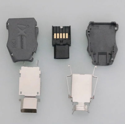 Βιομηχανικό καλώδιο Ethernet Ix Βιομηχανικός σύνδεσμος Hirose HRS IX40G-B-10S-CV-7.0