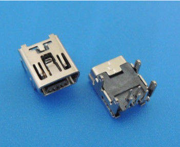 υψηλής θερμοκρασίας γρήγορη μεταφορά συνδετήρων μικροϋπολογιστών USB καρφιτσών 5pf 4pin μακροχρόνια για τη μηχανή υπολογιστών