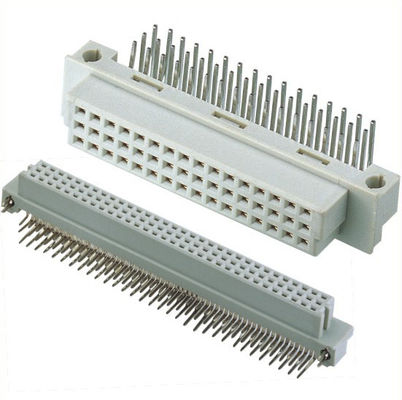 1X16PIN 2X16PIN 3X16PIN 90 θηλυκός ευρωπαϊκός συνδετήρας βαθμού IDC με τους συνδετήρες υποδοχών συνδετήρων τύπων φλαντζών DIN 41612
