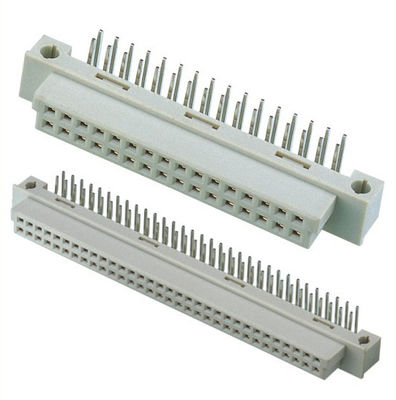 Θηλυκός IDC συνδετήρας υποδοχών 90 βαθμού με τους συνδετήρες υποδοχών συνδετήρων τύπων φλαντζών DIN 41612
